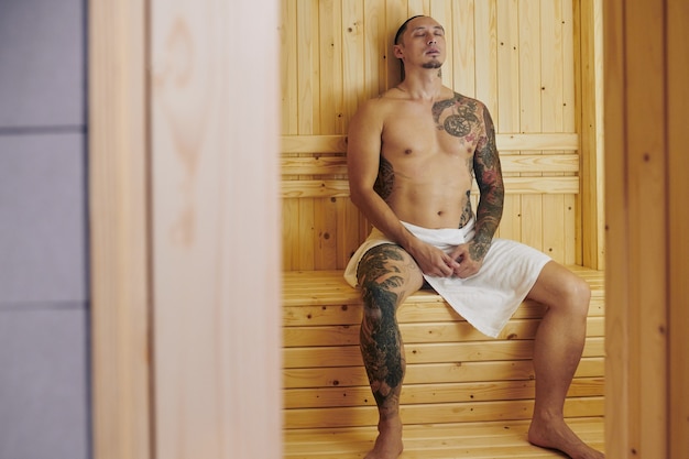 adam hornick add naked men in spa photo