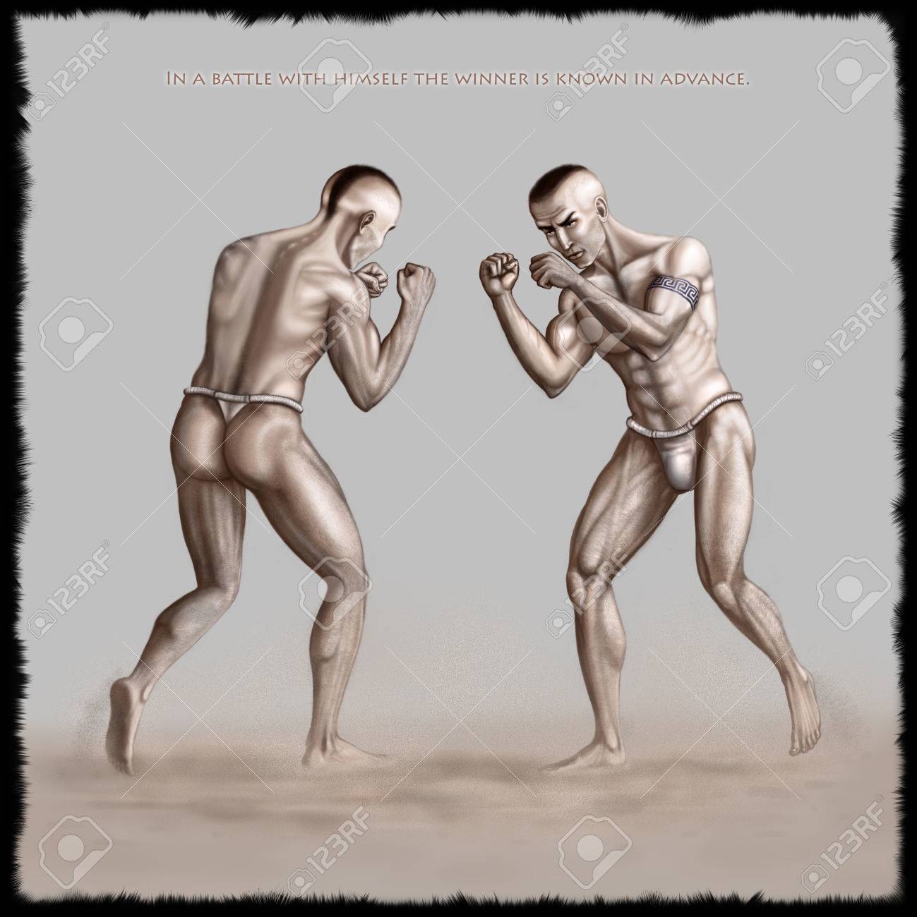 becky luoma recommends naked men fighting pic