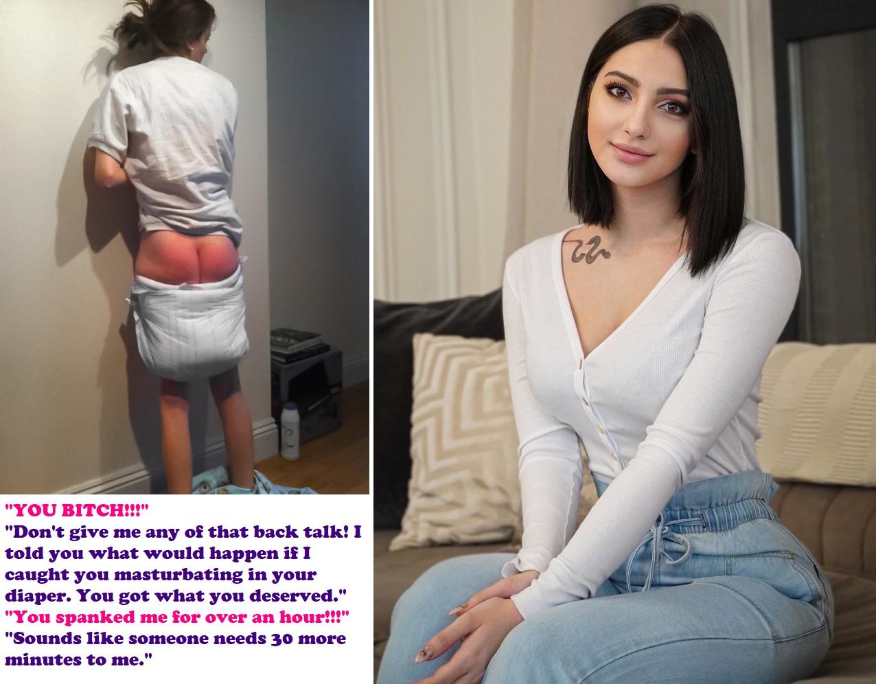 cindy raab share diaper and spanked photos