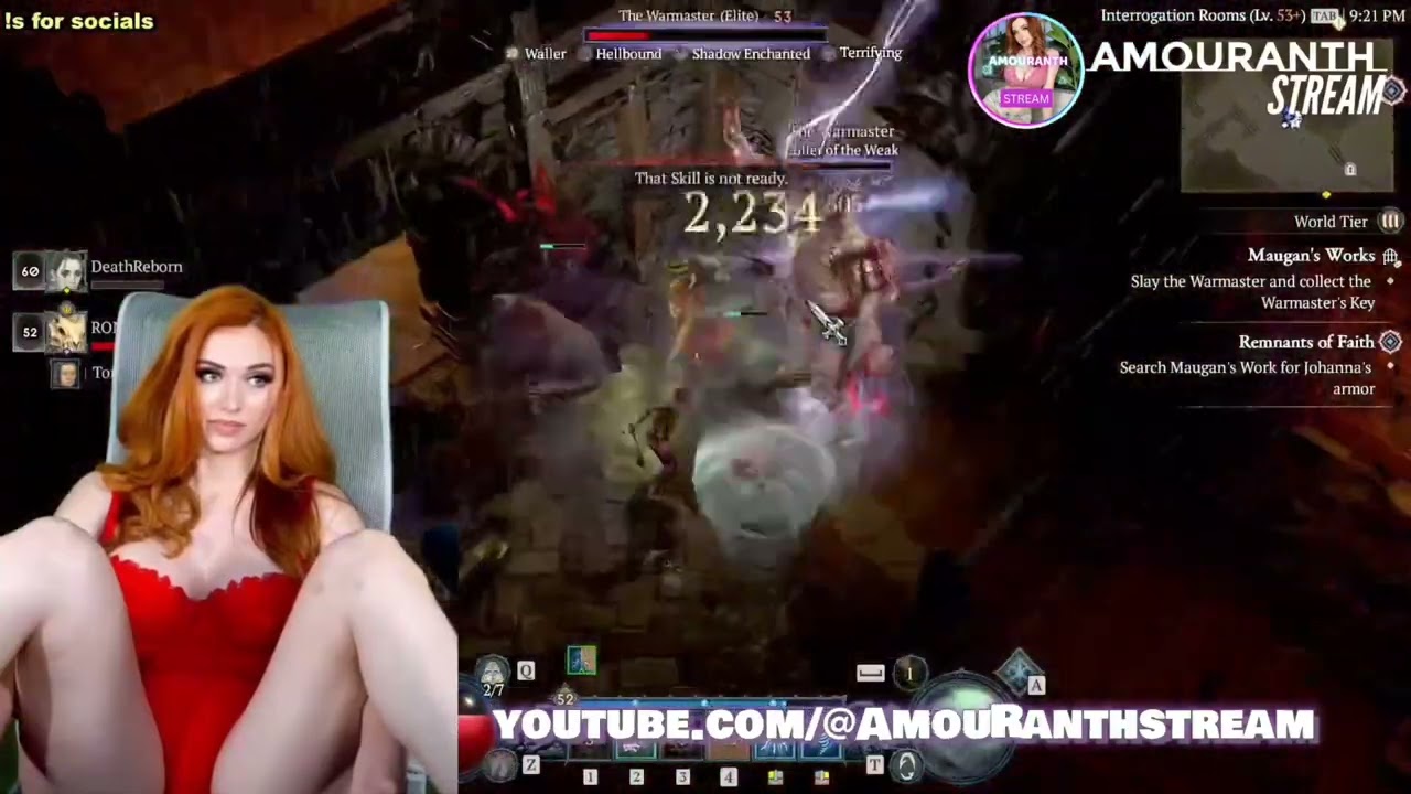 darlene lash recommends amauranth naked pic