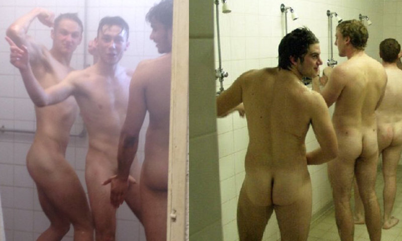 david domke recommends nude men showering together pic