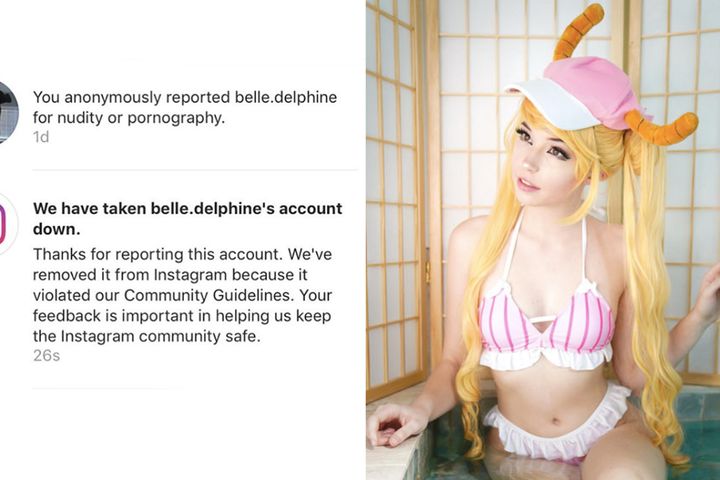 channy lee recommends belle delphine pornographic pic