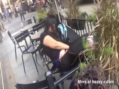 Best of Female caught masturbating in public