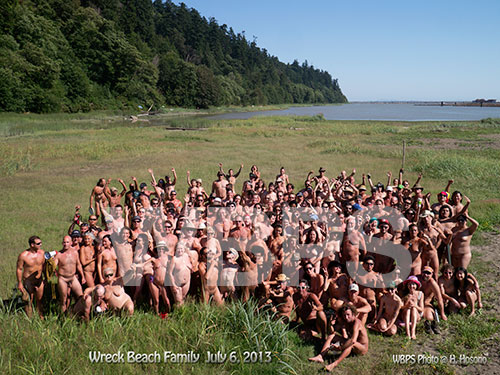 nude beach family