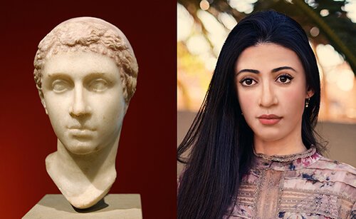 was cleopatra a redhead