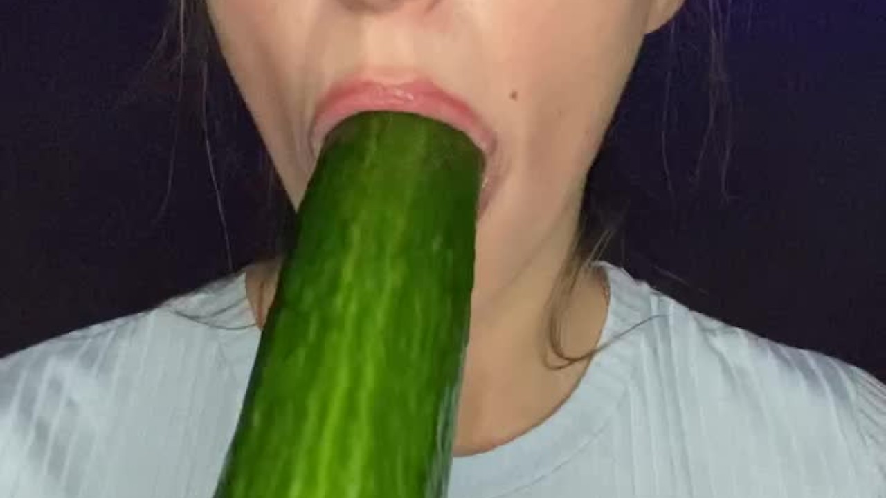 dianne loftin recommends deepthroating cucumber pic