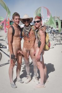 cristine ordiz recommends nude men burning man pic