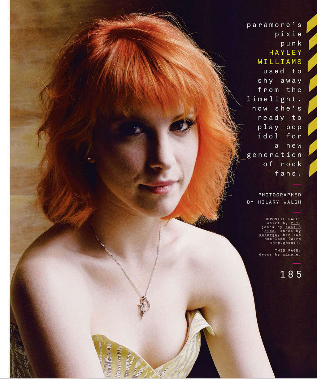 brendan bottomley recommends hayley williams titties pic