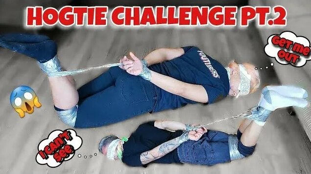 dan paul patingan recommends hogtied escape challenge pic