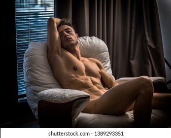 men posing nude