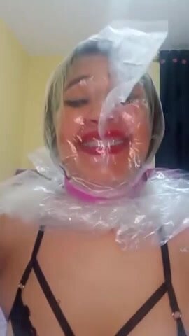 plastic bag breathplay