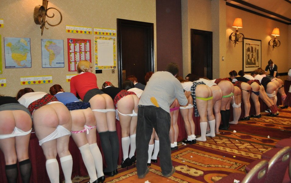 Best of Spanking party porn