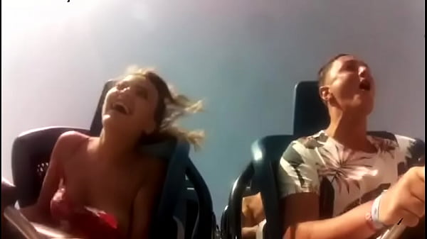 Best of Tits on rollercoaster