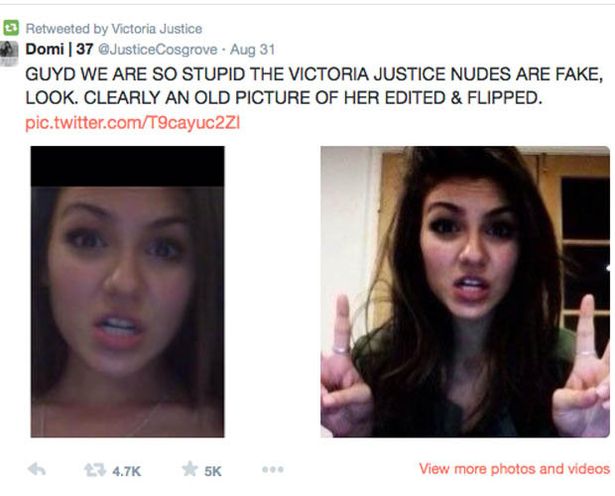 clara vereen recommends Victoria Justice Is Naked